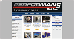 Desktop Screenshot of performansreklam.com.tr
